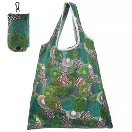 сумка для покупок 38х58см полиэстер зеленая