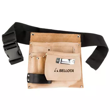 сумка-пояс для инструмента BELLOTA с ремнем 3 кармана кожа