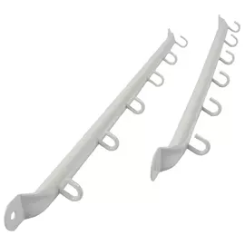 сушилка для белья Дуэт 2шт для бельевых веревок настенная серая