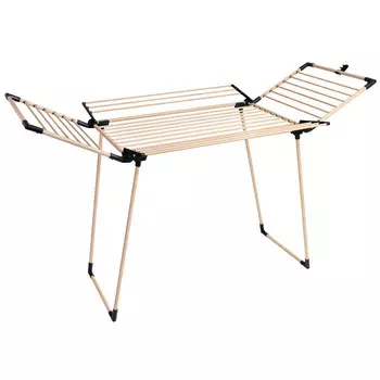 сушилка для белья HAUSMANN Jaya 19м 174х61х108см напольная металл, пластик, под дерево