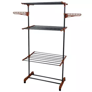 сушилка для белья JOY HOME Tower 20м 3-х уровневая напольная металл, пластик