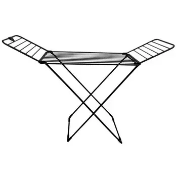 сушилка для белья JOY HOME Вероника 18м напольная нерж.сталь, пластик чёрная