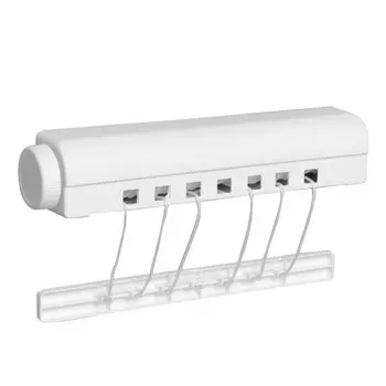 сушилка для белья JOY Компакт 6 22м настенная выдвижная пластик