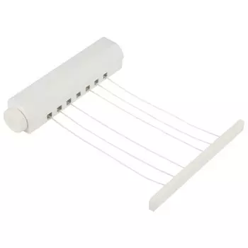 сушилка для белья РЫЖИЙ КОТ 6 нитей по 3,66м настенная выдвижная