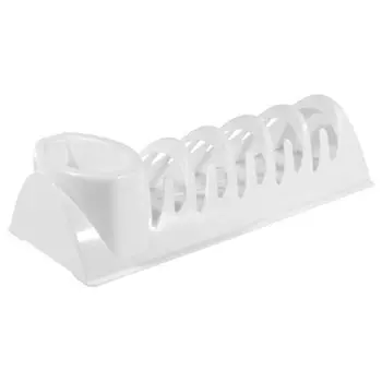 сушилка для посуды БЕРОССИ Krita 35,5х34х36см пластик снежно-белый