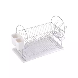 сушилка для посуды РЫЖИЙ КОТ 2-х ярусная 50х23х36см настольная