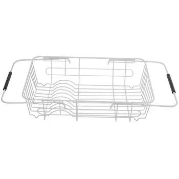 сушилка для посуды TODELIA 38,1х25,8х10см железо белая