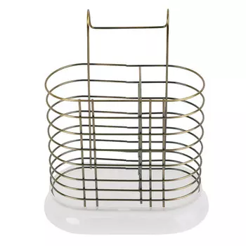 сушка для столовых приборов для рейлинга TODELIA 175х120х205мм античная бронза