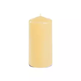 свеча-столбик PAP-STAR 10х5см кремовый 16ч/г без аромата