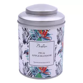 свеча в банке ВЕЩИЦЫ Butter Fig&amp;Apple Blossom 7,5х11см 27ч/г ароматизированная