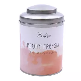 свеча в банке ВЕЩИЦЫ Peony Freesia 7,5х11см 27ч/г ароматизированная