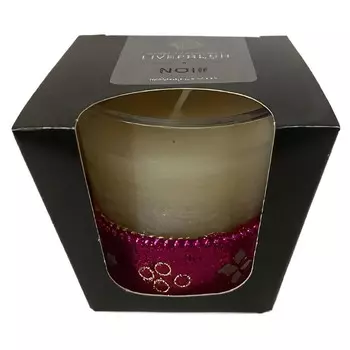 свеча в стакане LIVEFRESH Noir 6,5х6см 35ч/г ароматизированная