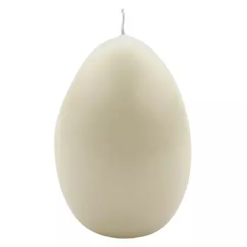 свеча Яйцо 3,5х7см 5ч/г без аромата белый