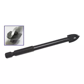 сверло по кафелю и стеклу HAGWERT 12мм 4-х гранное