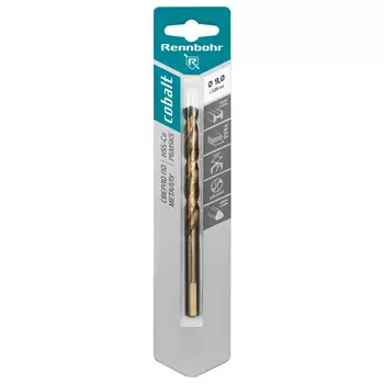 сверло по металлу RENNBOHR COBALT 9,0х125мм