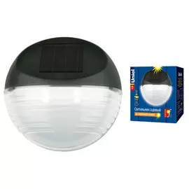светильник фасадный на солнечной батарее UNIEL BRIGHT 5Вт черный