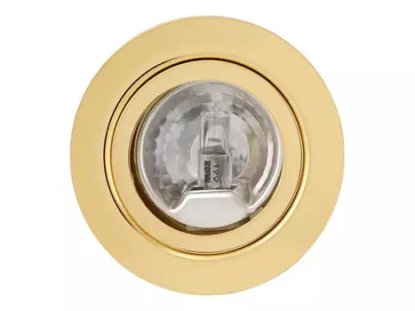 светильник мебельный встраиваемый FT9216 артикул 1 D70 мм 20Вт золотой