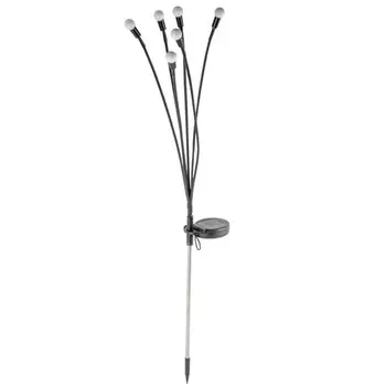 светильник на солнечной батарее UNIEL 0,36Вт IP44 аккумулятор светлячки черный