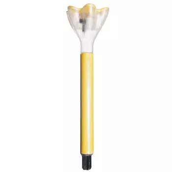 светильник на солнечной батарее UNIEL Yellow crocus 30,5см пластик желтый