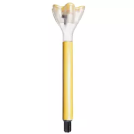 светильник на солнечной батарее UNIEL Yellow crocus 30,5см пластик желтый