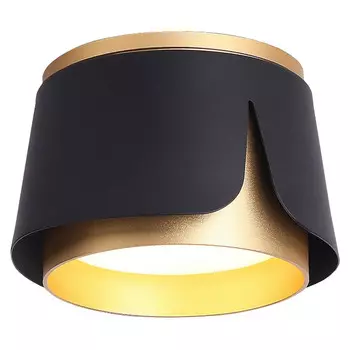 светильник накладной Ambrella Light Techno Spot GX53 IP20 со сменной лампой черный/золото
