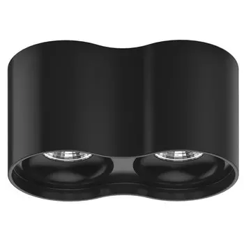 светильник накладной GAUSS Overhead 24Вт LED 1600Лм 3000K IP20 черный