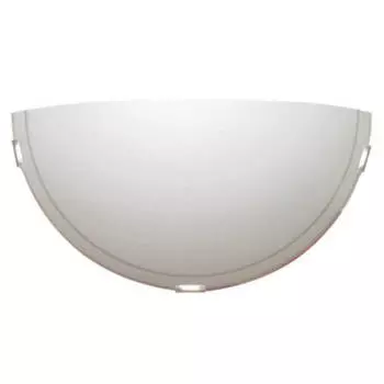 светильник настенно-потолочный ЭЛЕТЕХ Шарлин 60Вт Е27 полукруг белый