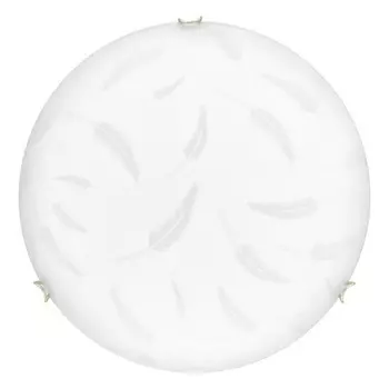 светильник настенно-потолочный Juli 3хE27х60Вт стекло с гальваническим покрытием белый