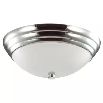 светильник настенно-потолочный LUMION Vintage E27 2х60Вт металл стекло хром