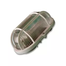 светильник настенно-потолочный ПАН ЭЛЕКТРИК овал с решеткой IP54