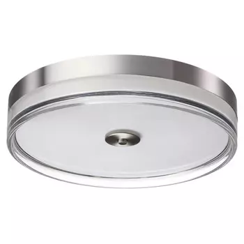 светильник настенно-потолочный SONEX Mitra LED 76Вт 4000K металл акрил никель прозрачный