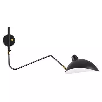 светильник настенный Odeon Light Kerbi 1 х Е27 х 40 Вт, черный