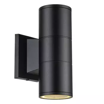 светильник уличный архитектурный настенный ESCADA Biotit GU10 2х35Вт IP44 черный