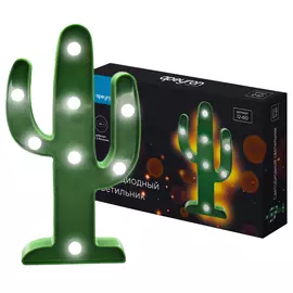 светильник настольный светодиодный APEYRON 3Вт Кактус