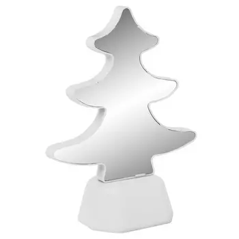 светильник ночник OGM Елка 3хАА пластик зеленый