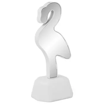 светильник ночник OGM Фламинго 3хАА пластик розовый