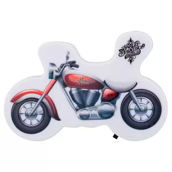 светильник ночник светодиодный СТАРТ 3LED 0,5Вт Мотоцикл красный