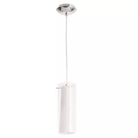 светильник подвесной ARTE LAMP Aries 1x60Вт Е27 металл стекло хром