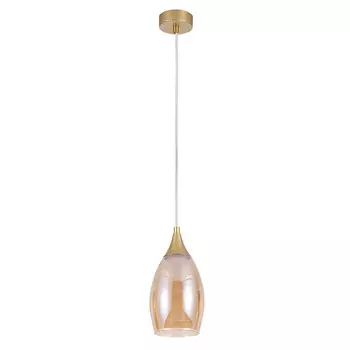 светильник подвесной ARTE LAMP Barry E14 40Вт стекло янтарный