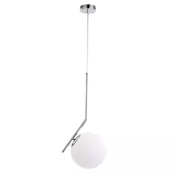 светильник подвесной ARTE LAMP Bolla-Unica E27 1х60Вт металл хром