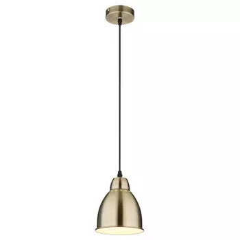 светильник подвесной ARTE LAMP Braccio E27 1х60Вт металл бронза