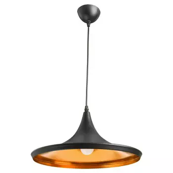 светильник подвесной ARTE LAMP Cappello E27 40Вт металл черный