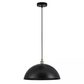 светильник подвесной ARTE LAMP Cappello E27 1х40Вт металл черный