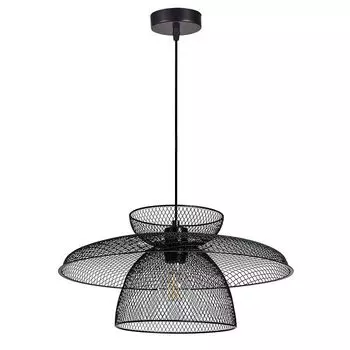 светильник подвесной ARTE LAMP Castello E27 1х40Вт металл черный