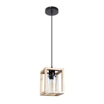 светильник подвесной ARTE LAMP Dublin E27 1х60Вт алюминий дерево