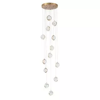 светильник подвесной ARTE LAMP Faberge LED 1х65Вт металл латунь