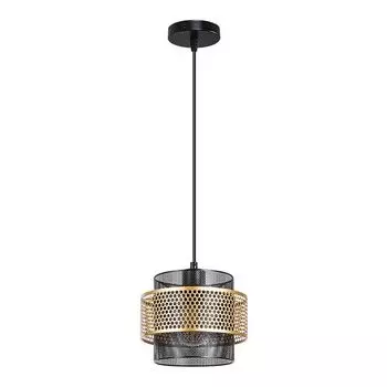 светильник подвесной ARTE LAMP Grid E27 1х40Вт металл черный