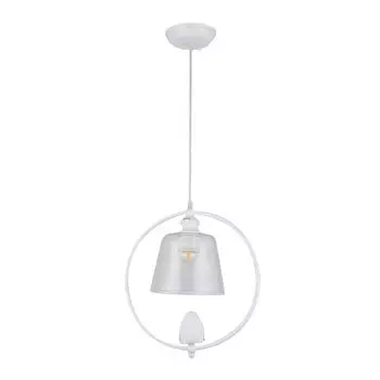 светильник подвесной ARTE LAMP Passero E27 1х40Вт металл белый