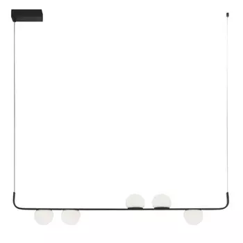 светильник подвесной ARTE LAMP Poplar LED 5х56Вт металл чёрный