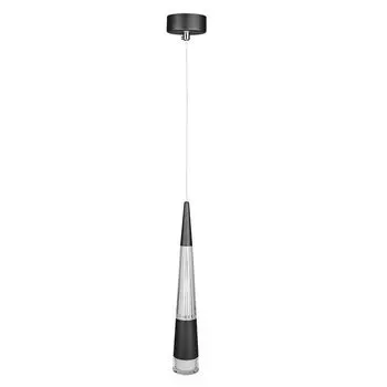 светильник подвесной ARTE LAMP Sabik LED 1х6Вт металл чёрный
